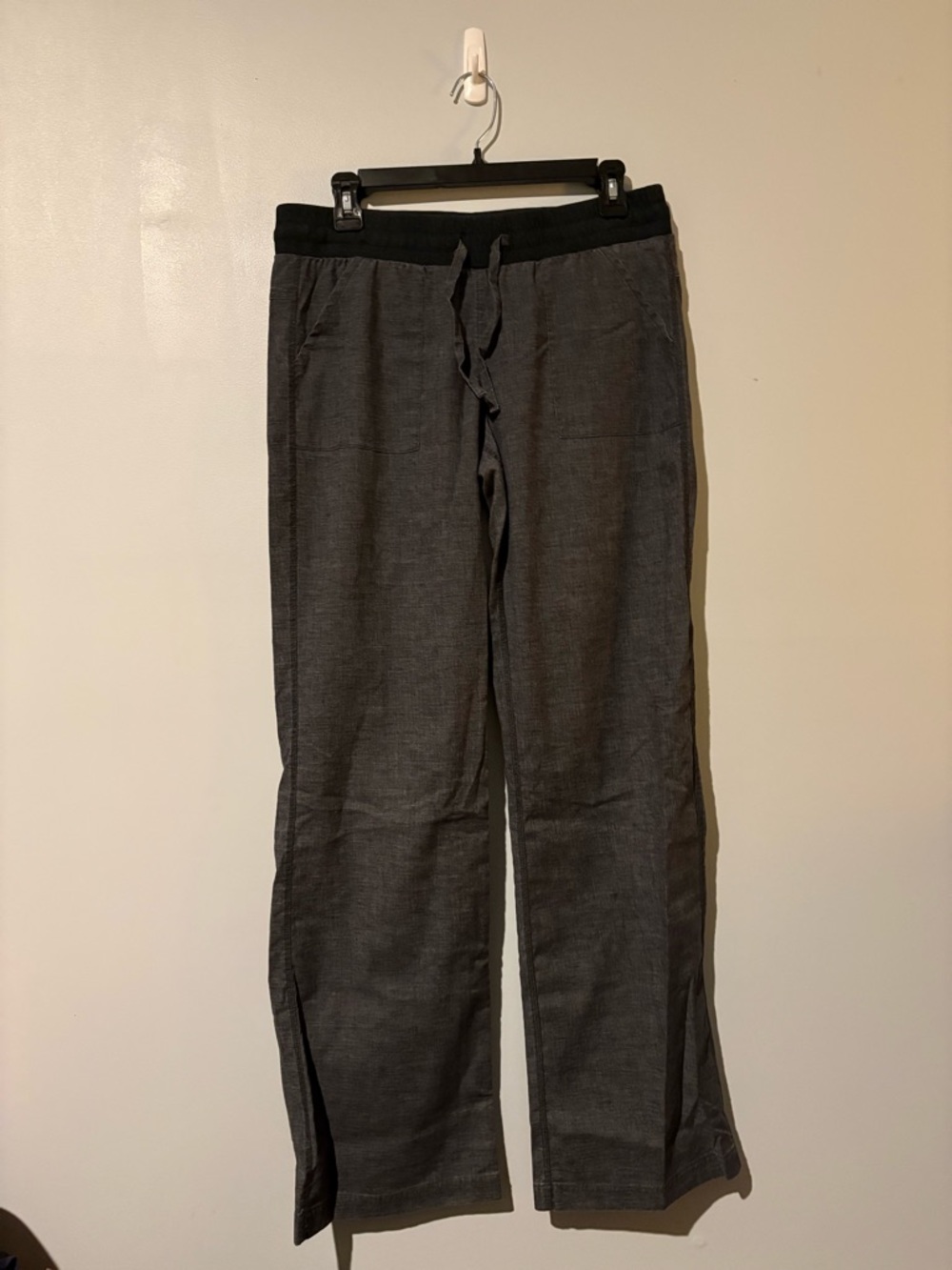 Prana Women's Charcoal Gray Breath Drawstring Pants